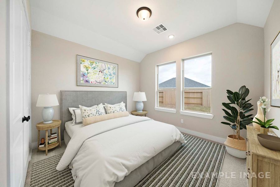 Representative furnished interior of a home built from the The Elizabeth by Davidson Homes LLC in Lago Mar, Texas City (Image 7).