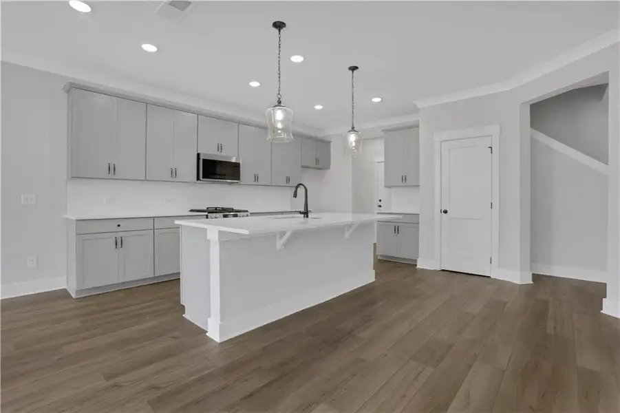 Furnished interior view inside a new home in , Dawsonville (Image 6).