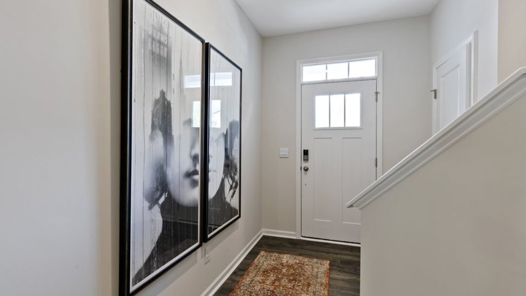 Spacious, unfurnished interior of a new home in Chapel Townes, Raleigh (Image 23).