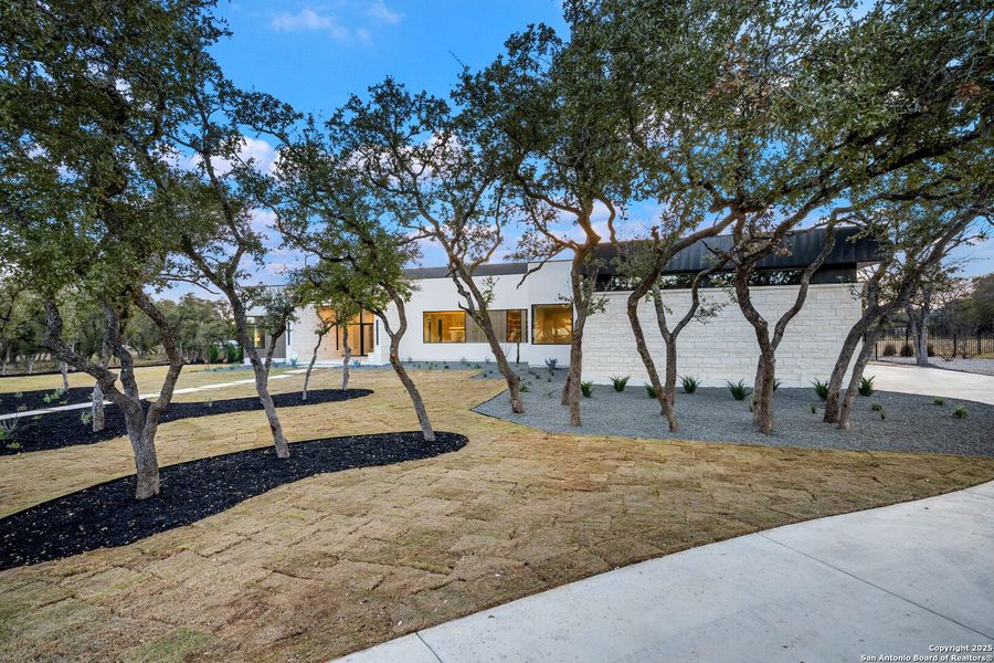 Front exterior of a new home in , San Antonio, TX, highlighting curb appeal (Image 26).