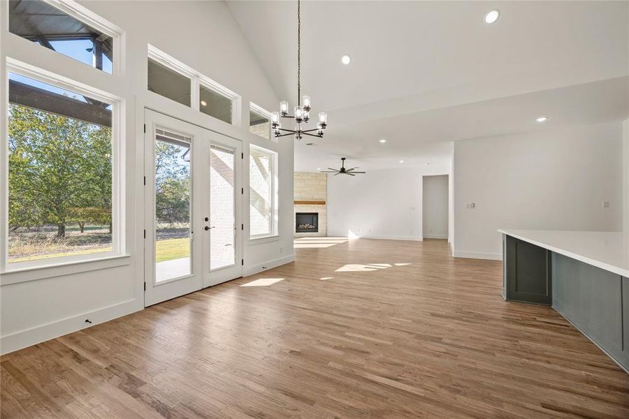 Spacious, unfurnished interior of a new home in Rolling Creek Ranch, Aledo (Image 20).