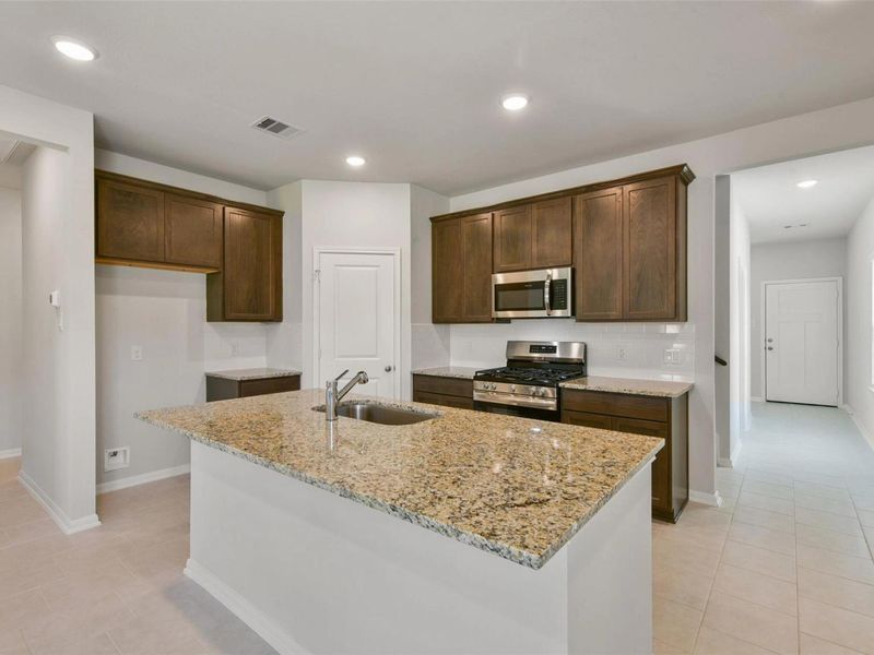 Furnished interior view inside a new home in The Villages at WestPointe, Dayton (Image 9).