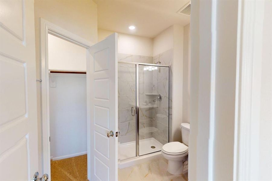 Furnished interior view inside a new home in The Preserve, Justin (Image 6).