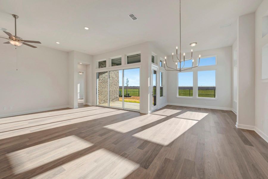 Spacious, unfurnished interior of a new home in Brookewater 55’ Homesites, Rosenberg (Image 29).