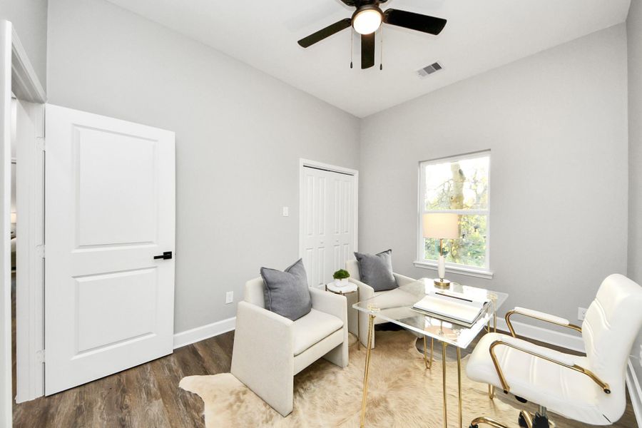 Furnished interior view inside a new home in , Houston (Image 15).