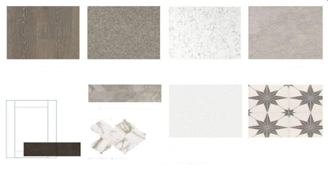 View of a document with a collage of images