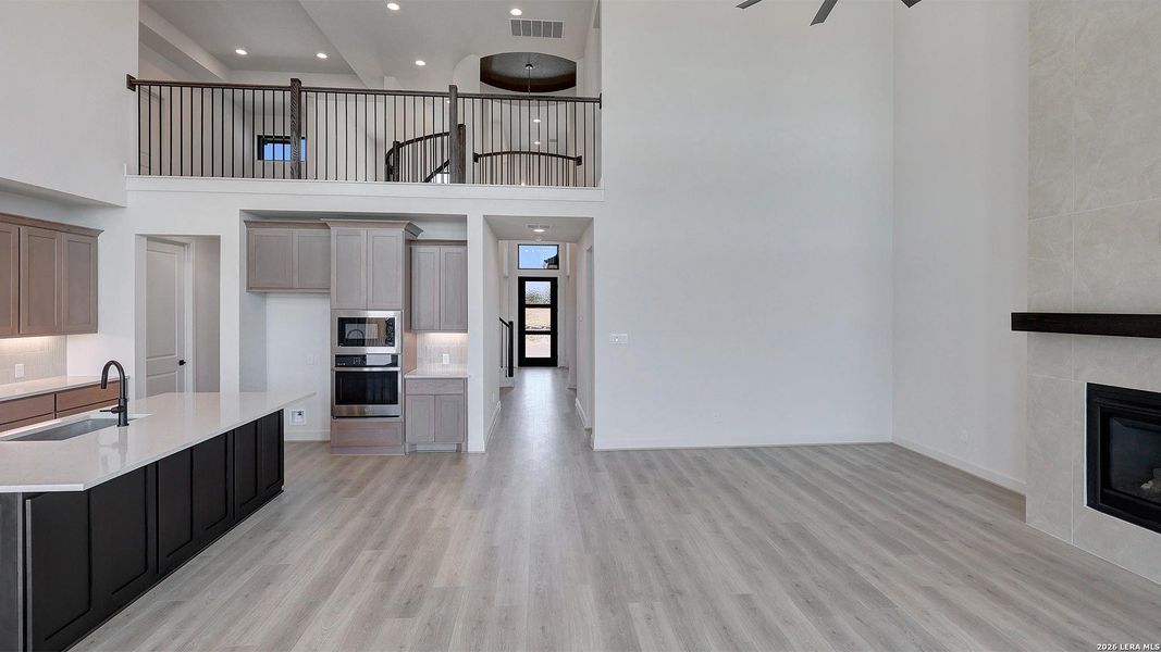 Furnished interior view inside a new home in Haby Hill, San Antonio (Image 8).