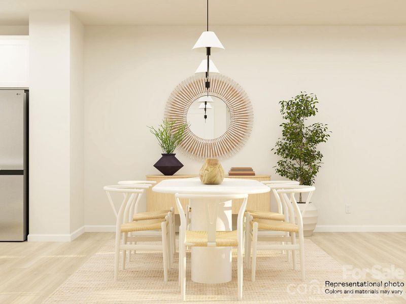 Furnished interior view inside a new home in Village of Waxhaw, Waxhaw (Image 11).