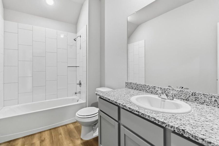 Furnished interior view inside a new home in Hickory Ridge, Elmendorf (Image 10).