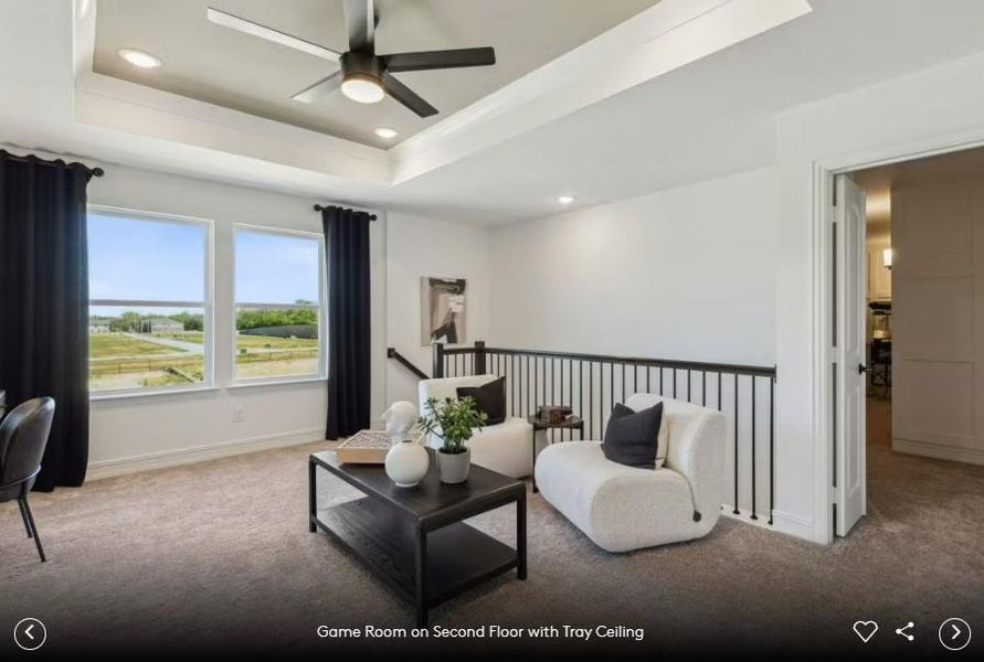 Interior photos- Photo of Pulte model home with same floor plan, not of actual home listed.