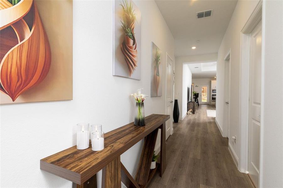 Furnished interior view inside a new home in , Fort Worth (Image 19). Furnished interior view inside a new home in , Fort Worth (Image 19).