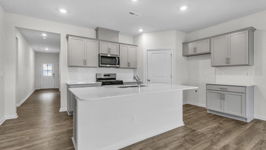 Furnished interior view inside a new home in Forest Creek, Winston-Salem (Image 6).
