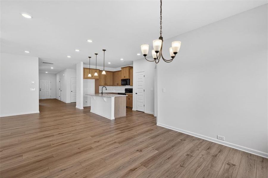 Spacious, unfurnished interior of a new home in Laurel Ridge, Rock Spring (Image 26).
