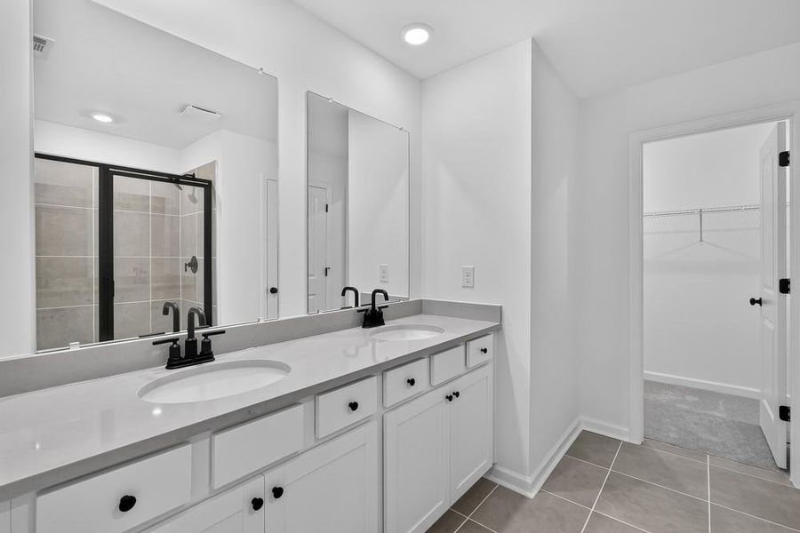Furnished interior view inside a new home in Somerset at Veterans Memorial, Mableton (Image 9).