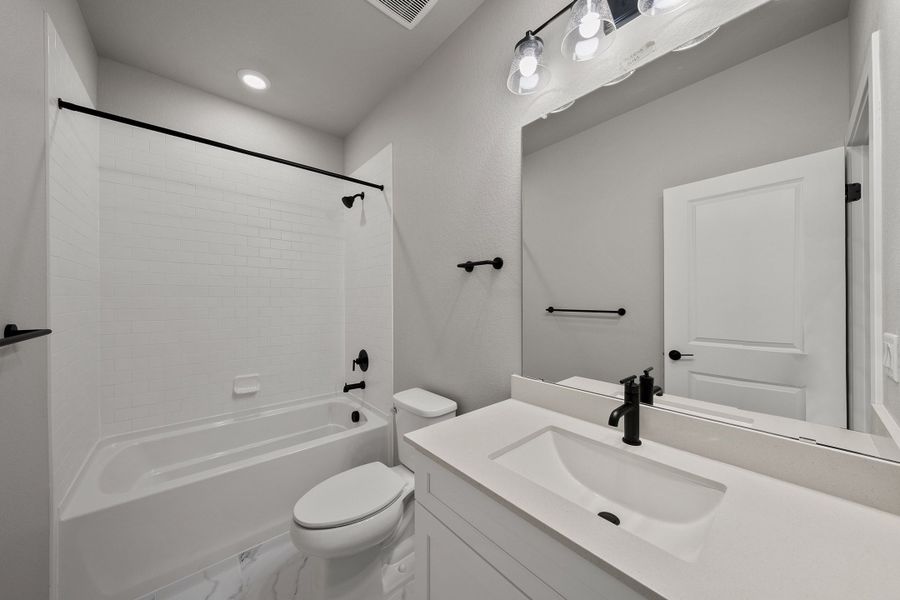Furnished interior view inside a new home in Berkeley Villas, Denver (Image 10).