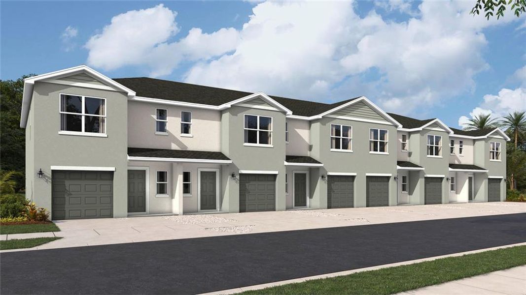 Front exterior of a new home in , Sarasota, FL, highlighting curb appeal (Image 16).