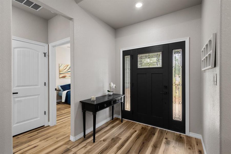 Furnished interior view inside a new home in , Sunset (Image 4).