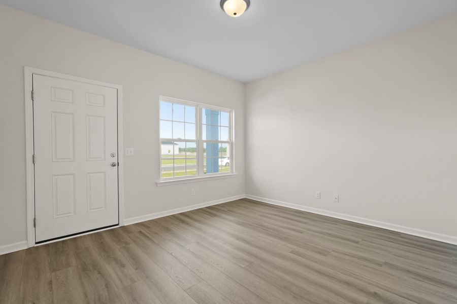 Representative unfurnished interior of a home built from the The Anderson by RTS Homes in Doctor's Creek, Ludowici (Image 18).