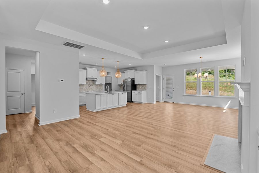 Spacious, unfurnished interior of a new home in Brooke Hill, Lewisville (Image 19). Spacious, unfurnished interior of a new home in Brooke Hill, Lewisville (Image 19).