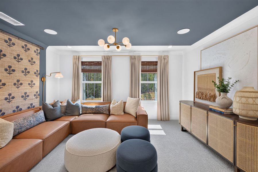 Representative furnished interior of a home built from the Newlyn by Pulte Homes in Bristol, Dawsonville (Image 15).