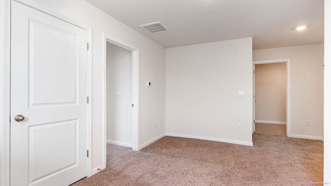 Spacious, unfurnished interior of a new home in The Haven at Indigo Preserve, Leland (Image 24). Spacious, unfurnished interior of a new home in The Haven at Indigo Preserve, Leland (Image 24).