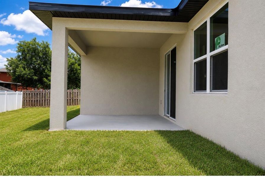 Exterior details and patio area of a home in , Poinciana (Image 4). Exterior details and patio area of a home in , Poinciana (Image 4).
