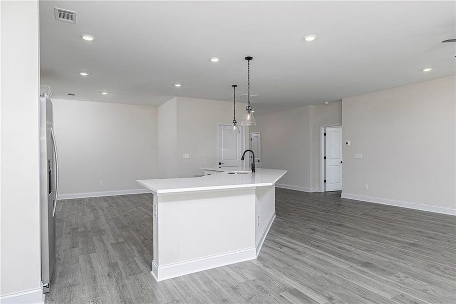 Furnished interior view inside a new home in Mount Tabor Pointe, Dallas (Image 4).