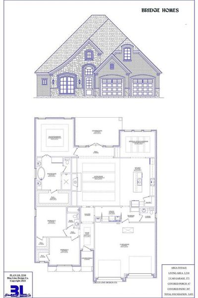 2D floor plan layout of this home in , Venus, TX (Image 5).