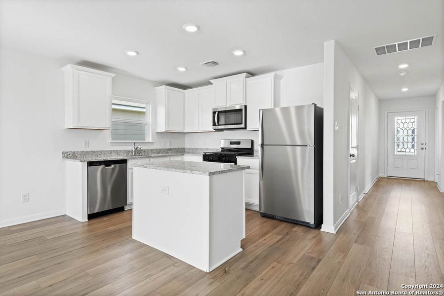 Furnished interior view inside a new home in , San Antonio (Image 4).