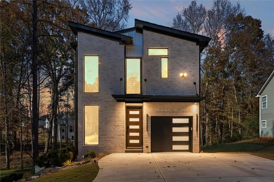 Front exterior of a new home in , Villa Rica, GA, highlighting curb appeal (Image 2).