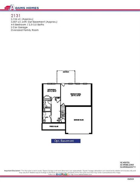 2D floor plan layout of this home in Thunder Ridge, Dawsonville, GA (Image 3). 2D floor plan layout of this home in Thunder Ridge, Dawsonville, GA (Image 3).