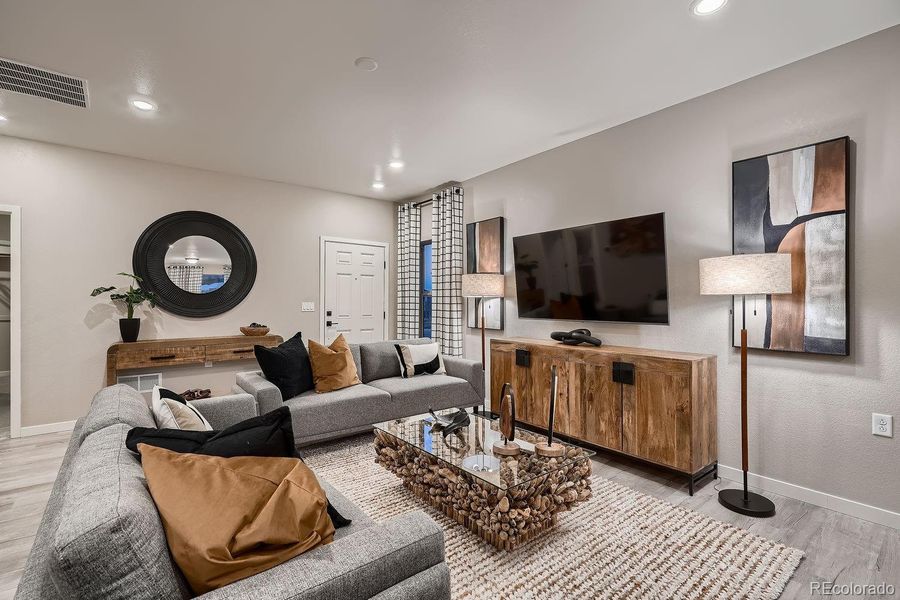 Furnished interior view inside a new home in , Westminster (Image 5). Furnished interior view inside a new home in , Westminster (Image 5).