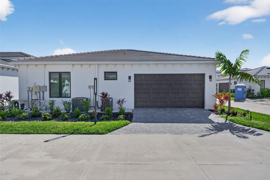 Exterior details and patio area of a home in Aqua Single Family Homes, Bradenton (Image 21).