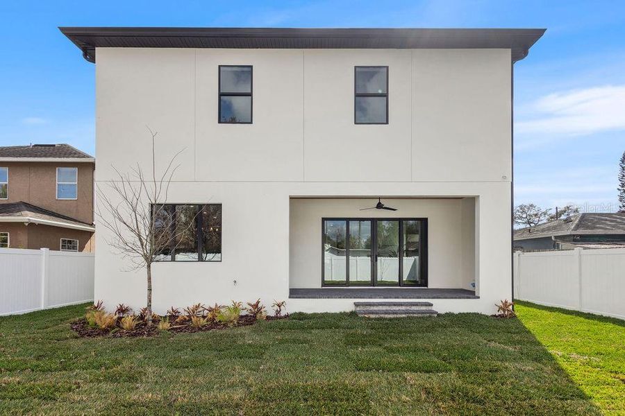 Exterior details and patio area of a home in , Tampa (Image 28). Exterior details and patio area of a home in , Tampa (Image 28).
