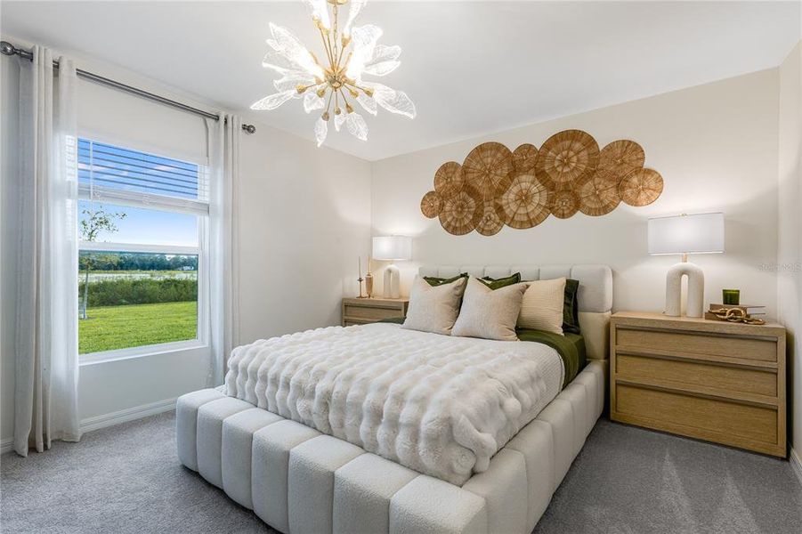 Furnished interior view inside a new home in Rye Ranch, Parrish (Image 32).