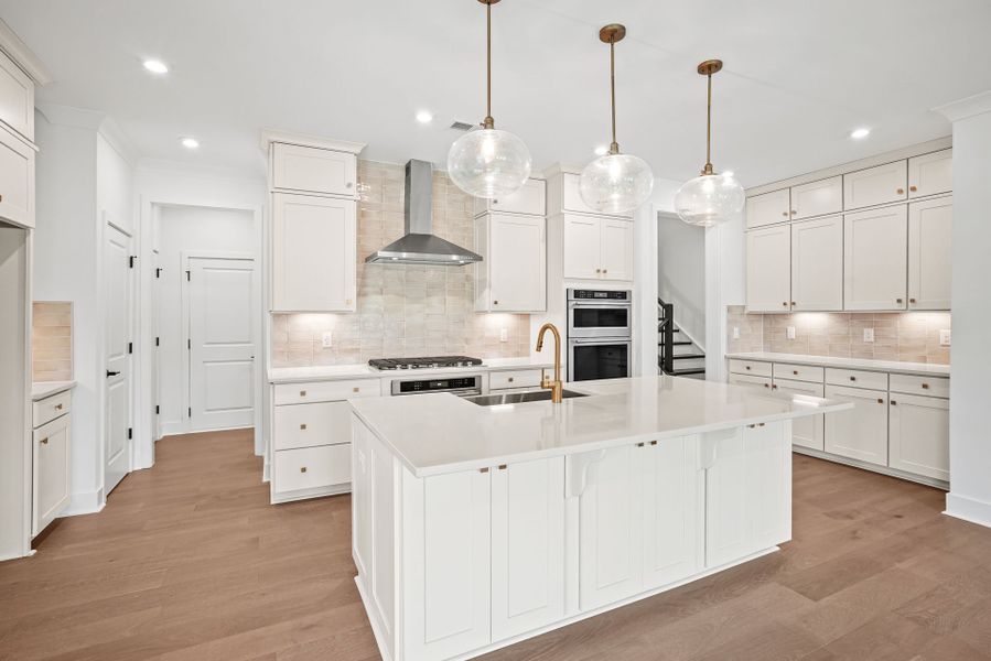 Representative furnished interior of a home built from the Shetland by Pulte Homes in Parkside Crossing, Charlotte (Image 9). Representative furnished interior of a home built from the Shetland by Pulte Homes in Parkside Crossing, Charlotte (Image 9).