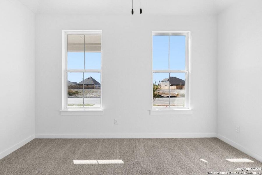 Spacious, unfurnished interior of a new home in Mayfair, New Braunfels (Image 22). Spacious, unfurnished interior of a new home in Mayfair, New Braunfels (Image 22).