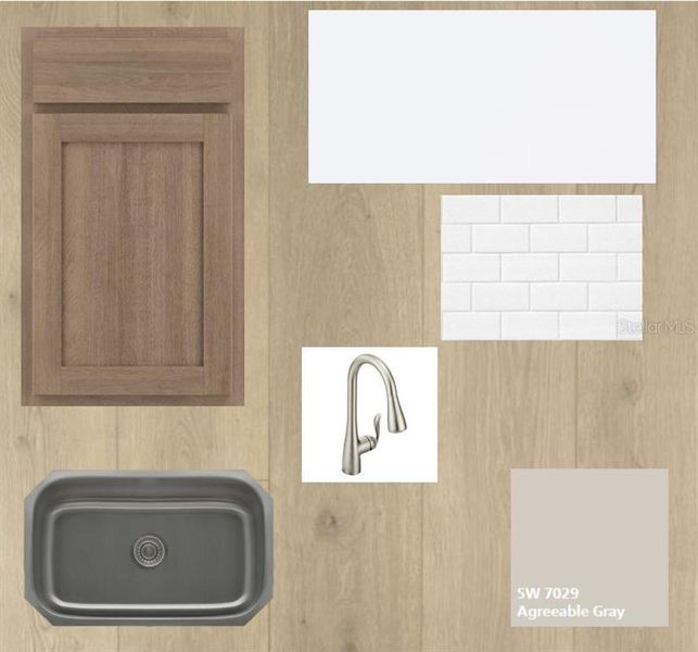 Sample of building materials used in homes in Eastlyn, Bradenton (Image 4).