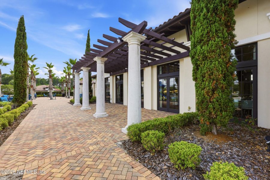 Exterior details and patio area of a home in Tamaya, Jacksonville (Image 37). Exterior details and patio area of a home in Tamaya, Jacksonville (Image 37).