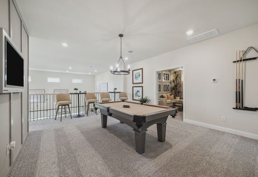 Plan 5051 Game Room - Staged - 20 of 26