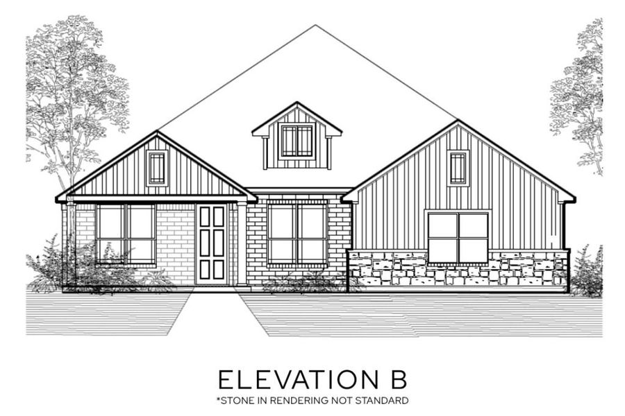 Representative rendering of the exterior for the The Broadway by Lillian Custom Homes (Image 4). Representative rendering of the exterior for the The Broadway by Lillian Custom Homes (Image 4).