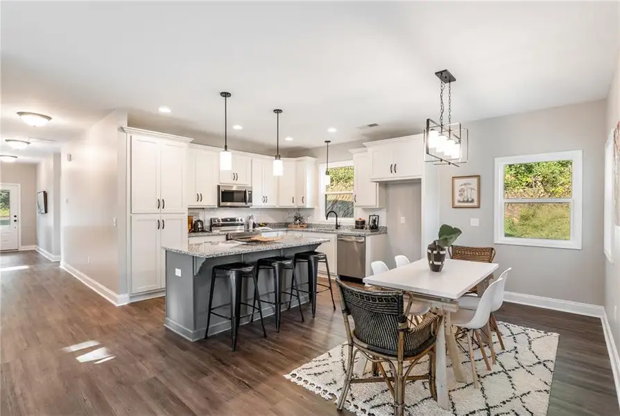 Furnished interior view inside a new home in , East Ellijay (Image 10).