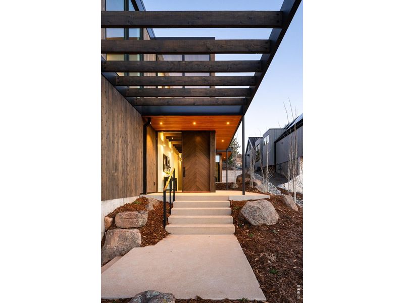 Exterior details and patio area of a home in , Boulder (Image 21). Exterior details and patio area of a home in , Boulder (Image 21).