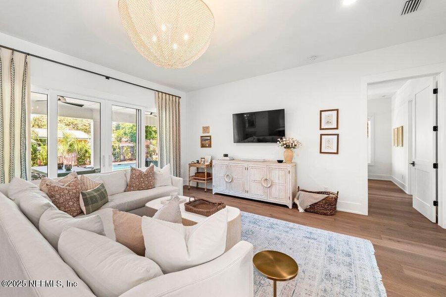 Furnished interior view inside a new home in , Neptune Beach (Image 33).
