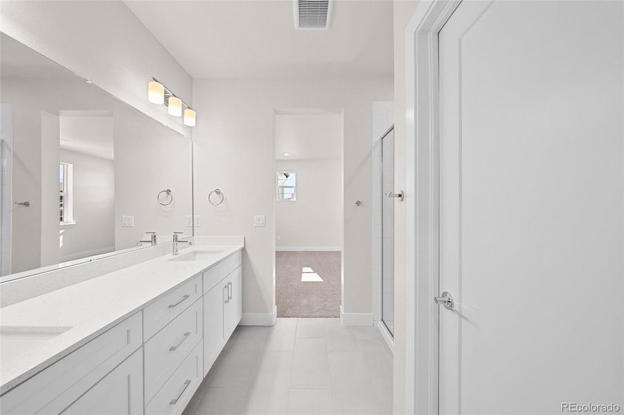 Furnished interior view inside a new home in , Littleton (Image 6).