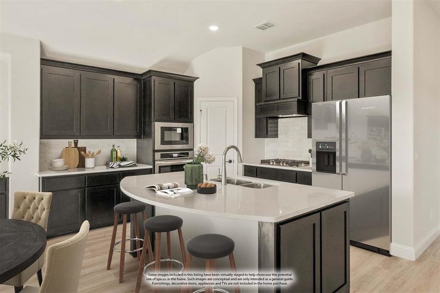 Furnished interior view inside a new home in Stone River Glen 60s, Royse City (Image 14). Furnished interior view inside a new home in Stone River Glen 60s, Royse City (Image 14).