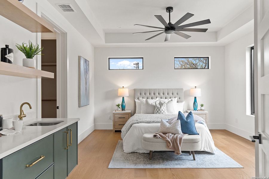 Furnished interior view inside a new home in , San Antonio (Image 6).