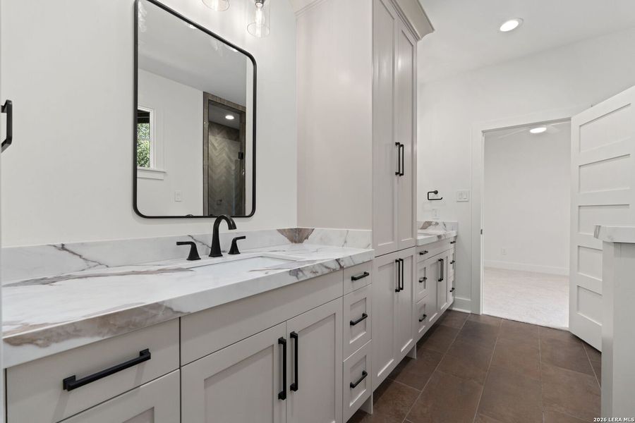 Furnished interior view inside a new home in , San Antonio (Image 15).