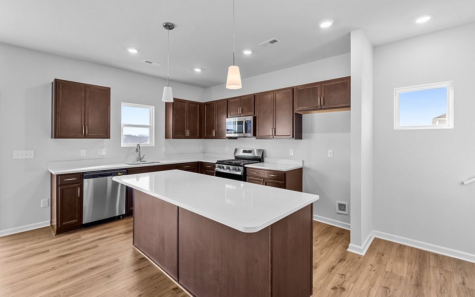 Furnished interior view inside a new home in Hanes Lake, Winston-Salem (Image 10).