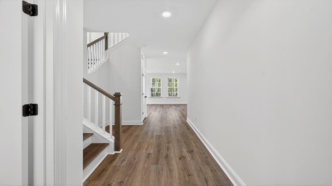 Spacious, unfurnished interior of a new home in Creekside at Andrews, Summerville (Image 13).